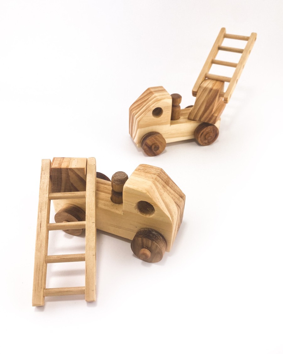 Sage Toy Shop Toys | Wooden Fire Engine