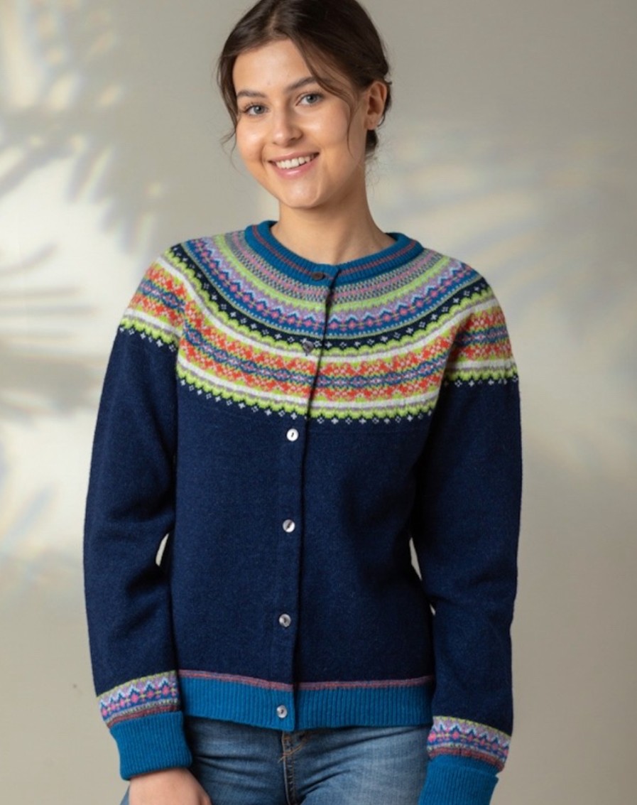 ERIBÉ Tops | Eribe A Pine Hort Cardigan