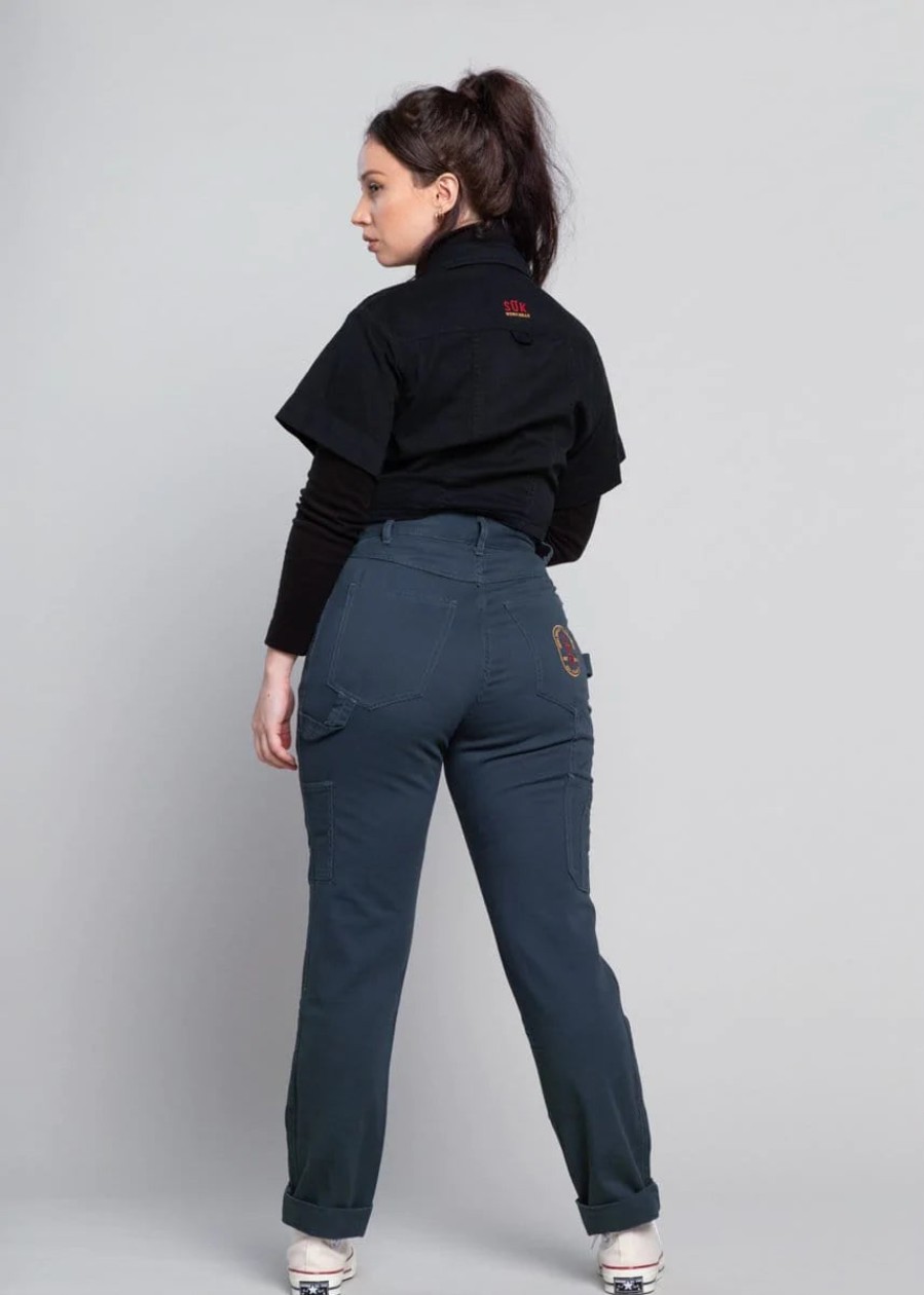 Sük Bottoms | Suk: Work Pants Without Waist Buckle