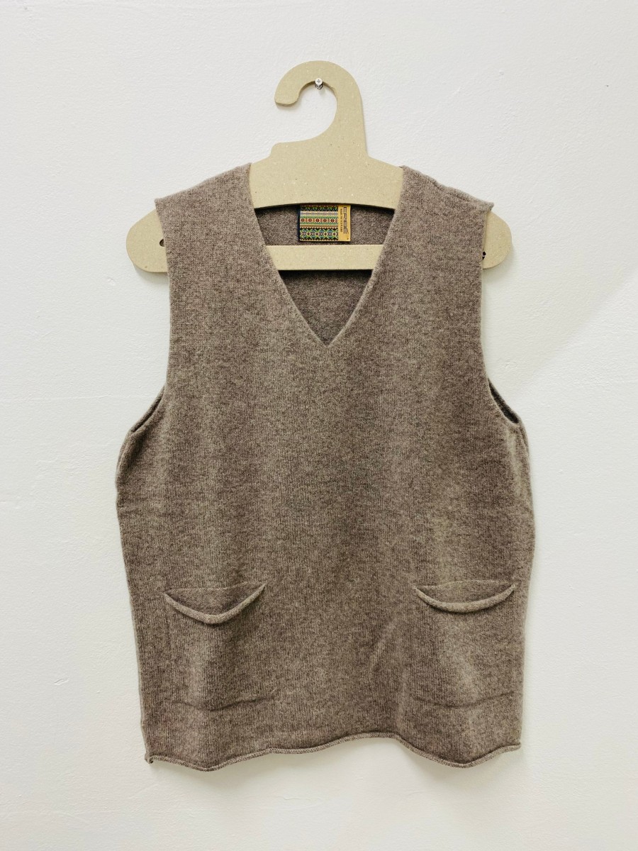 ERIBÉ Tops | Eribe Corry V-Neck Tank Top With Pockets