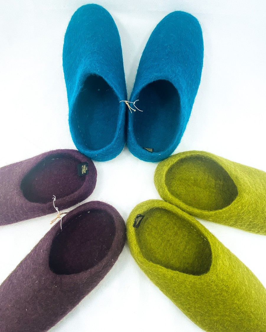 Dowry Shoes | Wool Felt Slippers Slip Ons