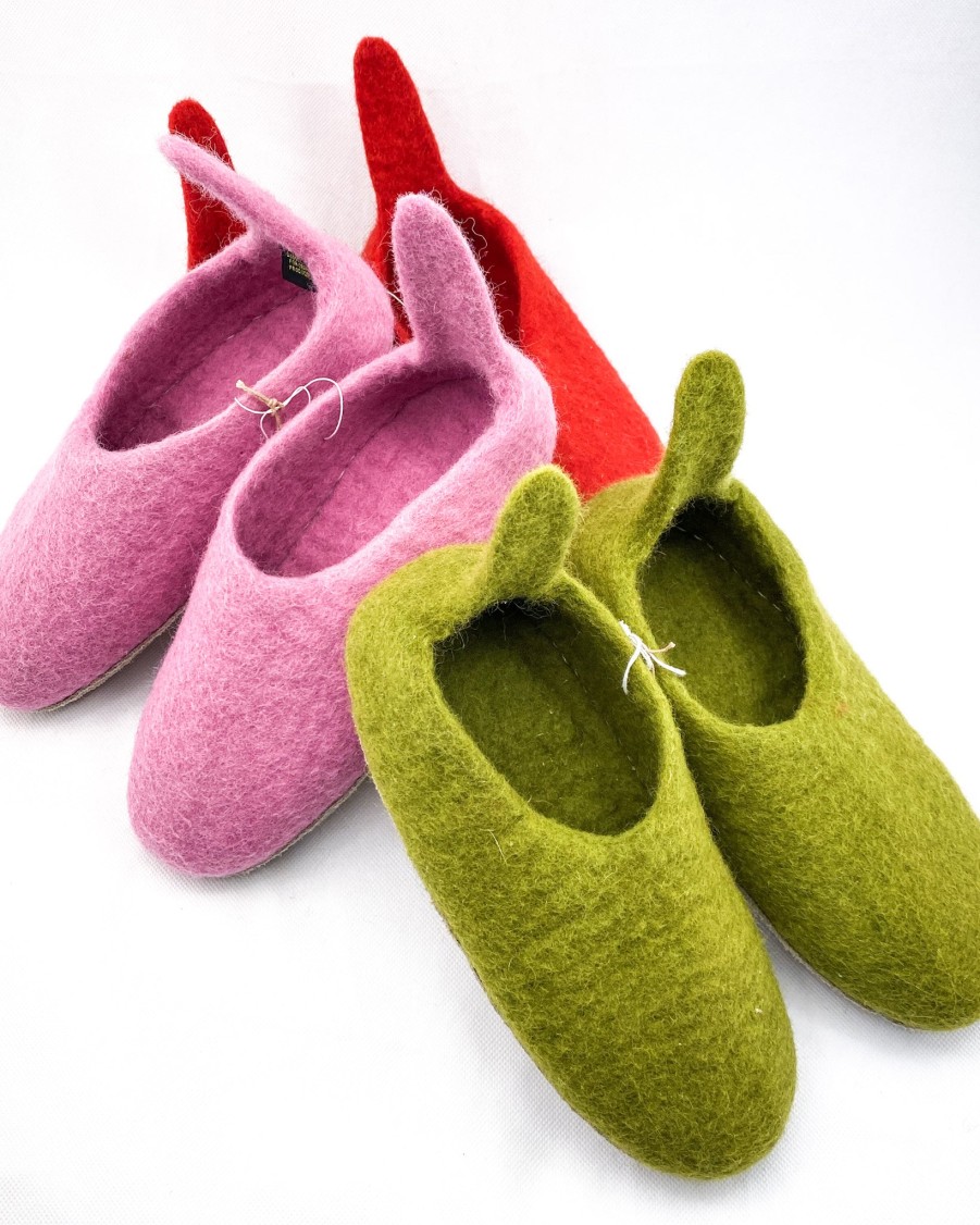 Dowry Shoes | Wool Felt Slippers Pull On