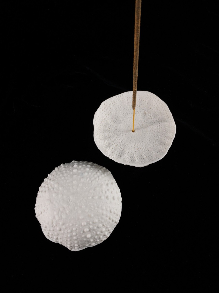 Jo Victoria Ceramics Incense | Porcelain Urchin Incense Holder