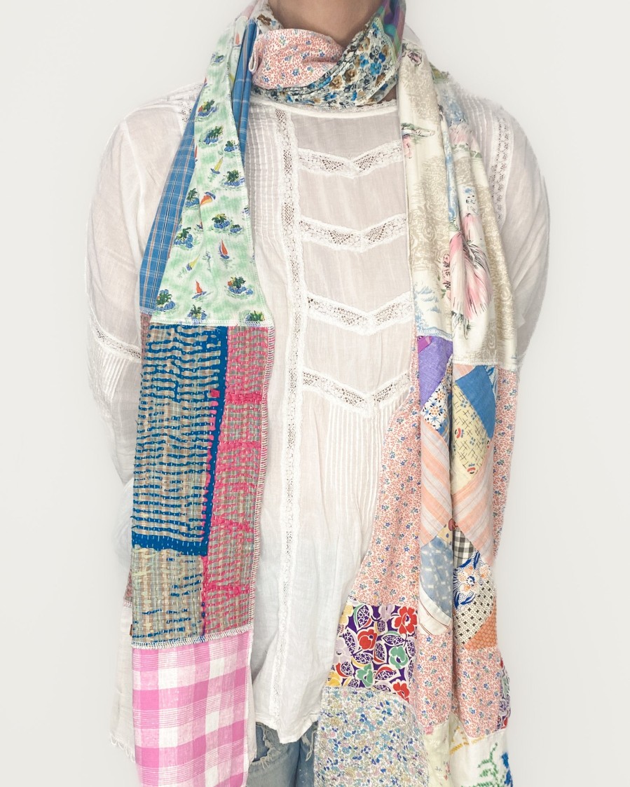 Dowry Scarves | Heirloom Scarf - Kantha & Tapestry