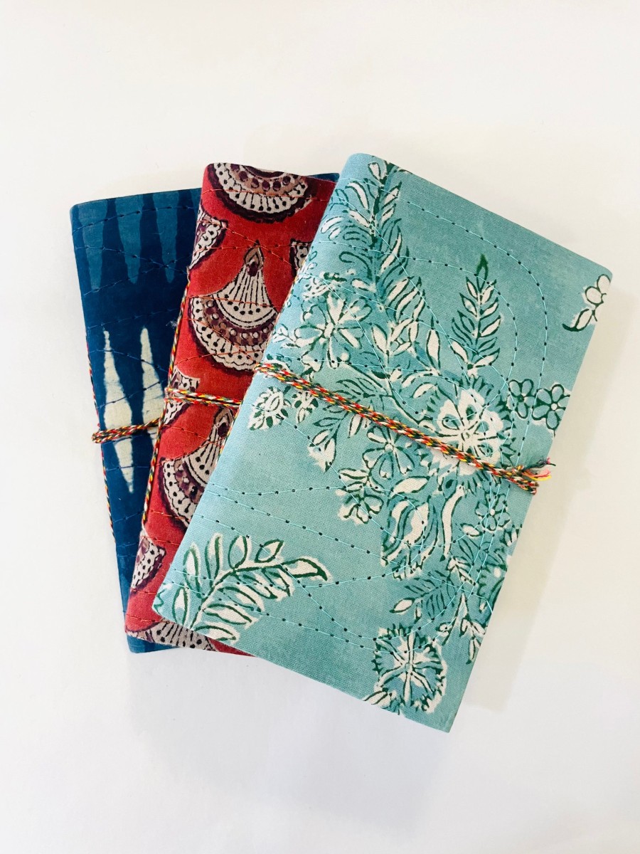 Anokhi Stationery & Games | Anokhi Fabric Journals