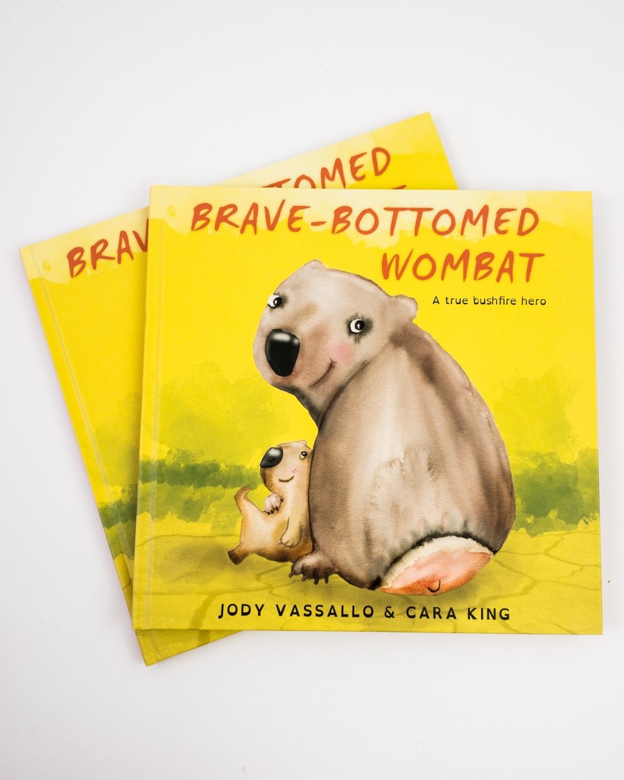 Jody Vassallo & Cara King Stationery & Games | Brave-Bottomed Wombat Children"S Book